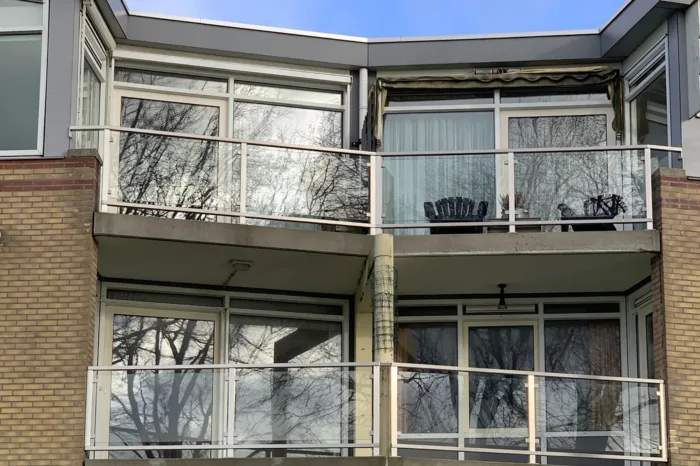 'Zeewaardige' balkons appartementencomplex, Harlingen