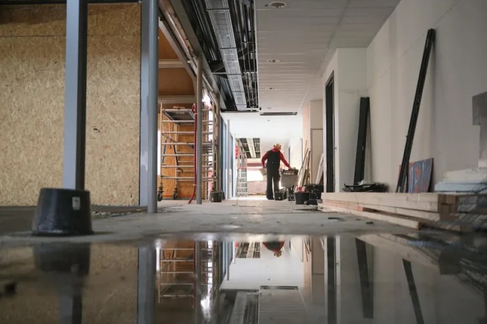 Hogeland College bouw