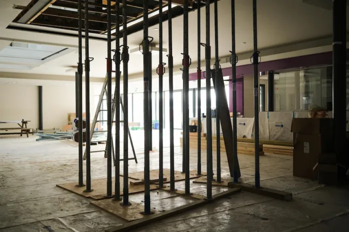 Hogeland College bouwplaats