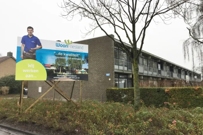Groot onderhoud 56 woningen