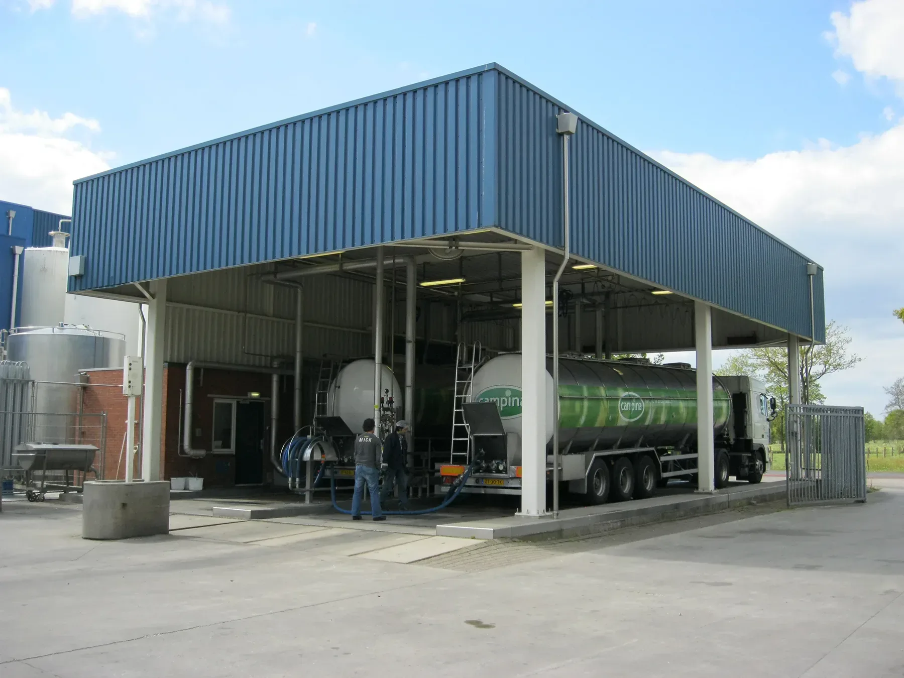 Weegbrug FrieslandCampina Butter in Noordwijk