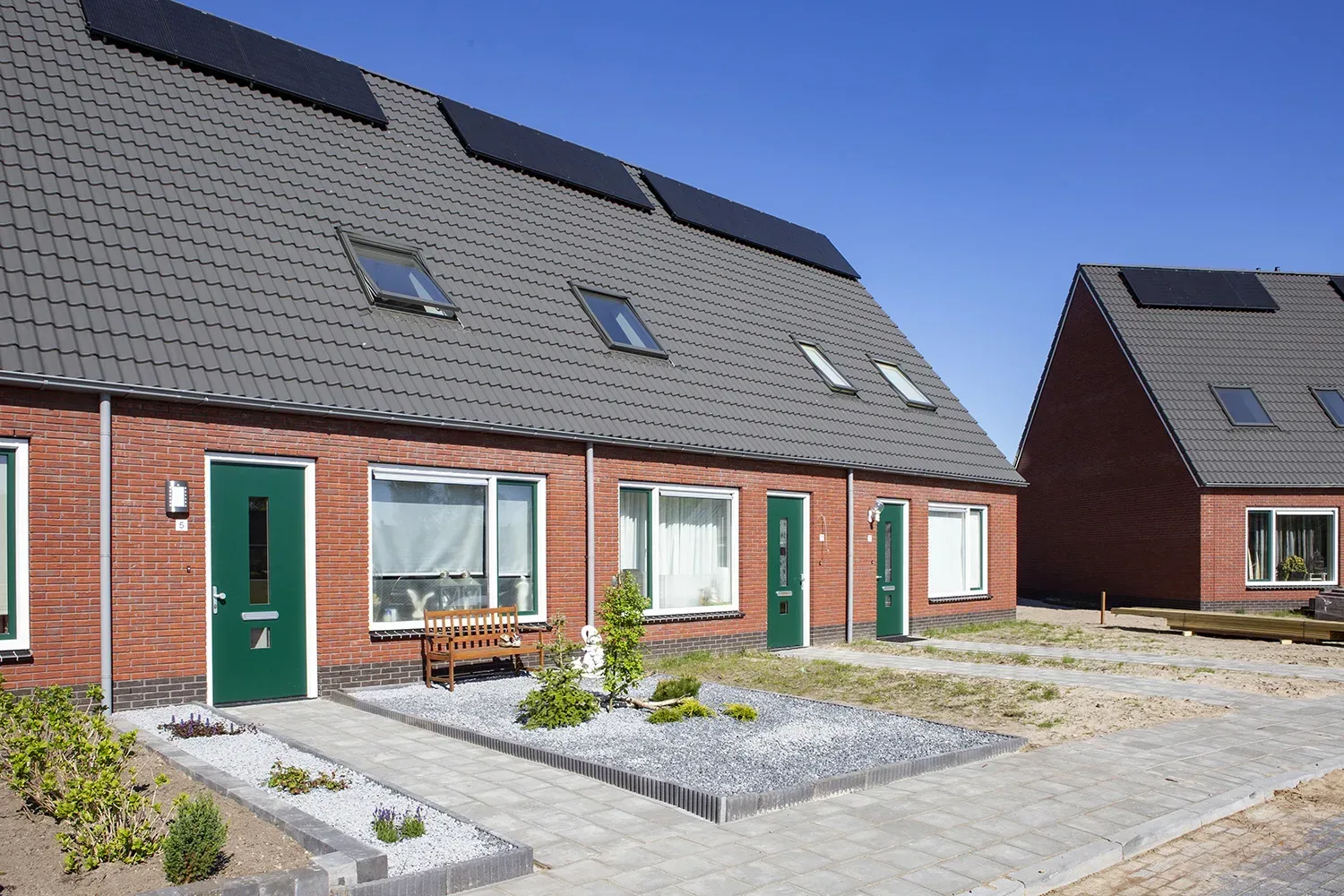 15 woningen De Boustien bij Zwaagwesteinde