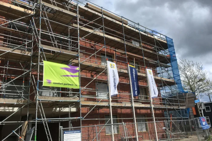 38 appartementen Nachtegaalstraat bouwen