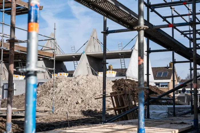 Bouwplaats De Finne en De Scharcamp