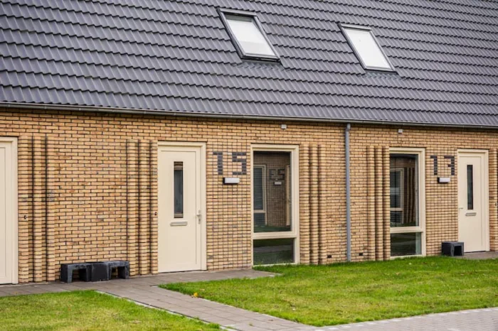 46 woningen De Scharcamp en De Finne, Joure buitenkant