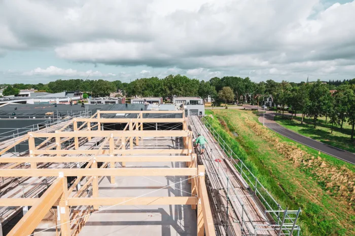 Studeerkamer op stelten
