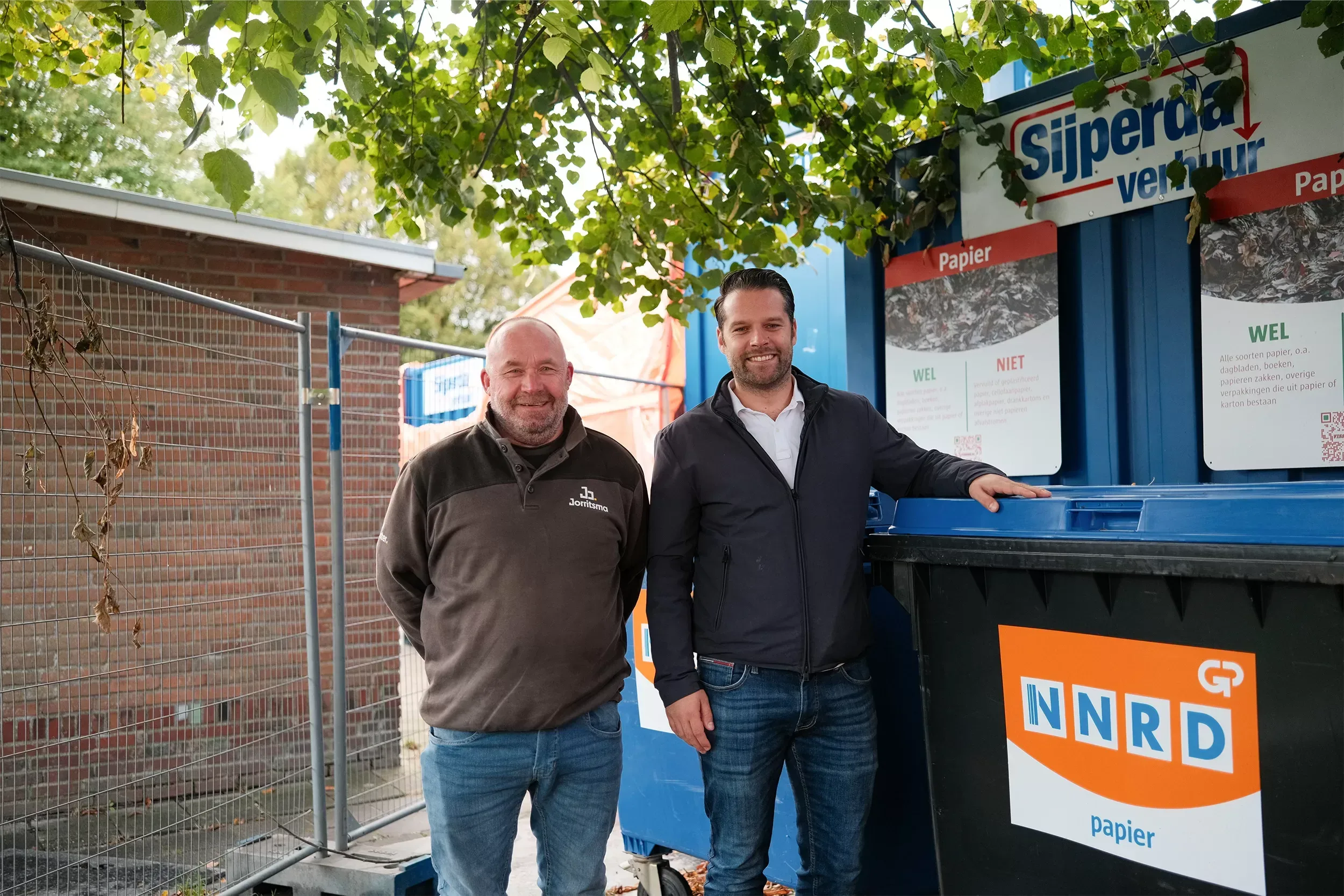 Jorritsma Bouw en Visser ATR scheiden in goed overleg bij de container