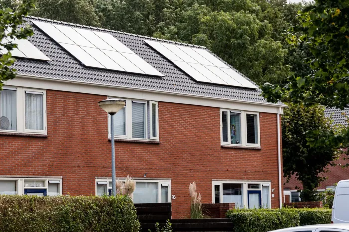 Verduurzaming 92 woningen Lefier, Harkstede