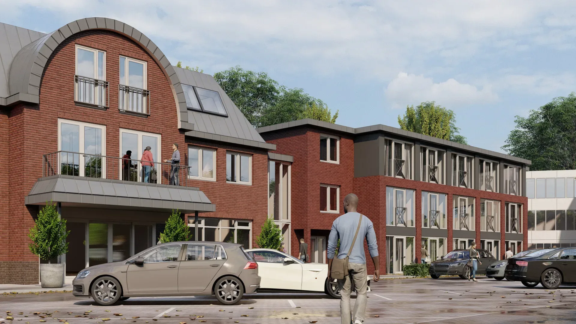 Uitbreiding hotel Van der Valk, Texel - de Koog