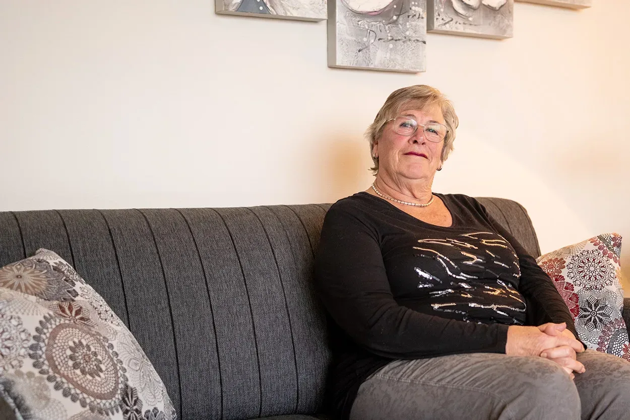 Door de ogen van een bewoner op de bank