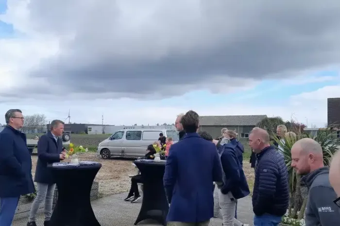 1e paal in de grond voor Dormio Resort