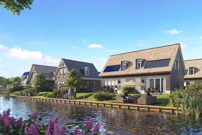 Dormio resort, Medemblik vanaf het water