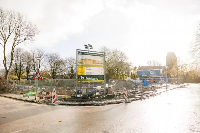 Bouwbord Nij Nittersum Stedum - Wierden en Borgen