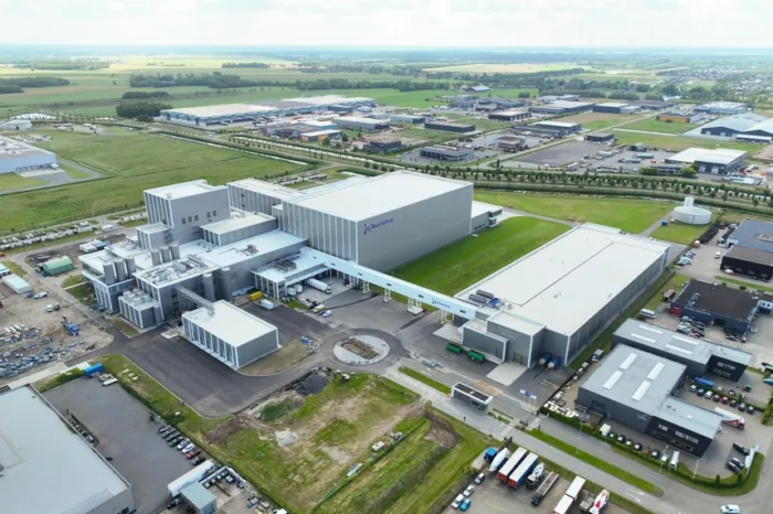 Poedertoren Ausnutria, Heerenveen dronebeeld