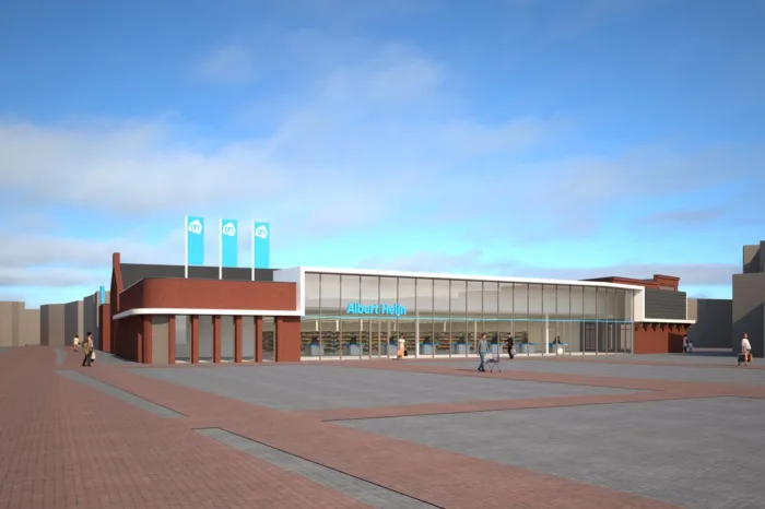 artist impressie Albert Heijn, Uithuizen