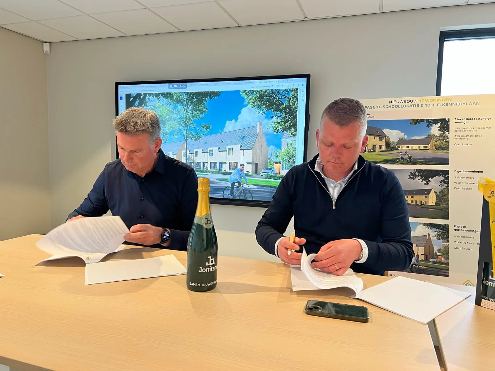 Tekenmoment nieuwbouw uithuizen