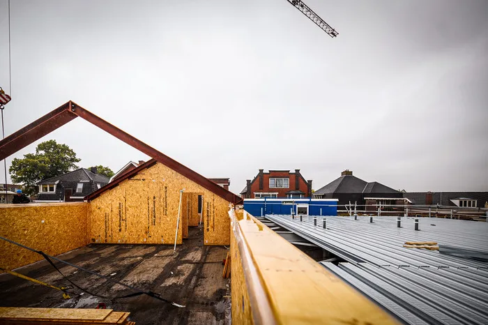 Bouw in volle gang: Albert Heijn Uithuizen