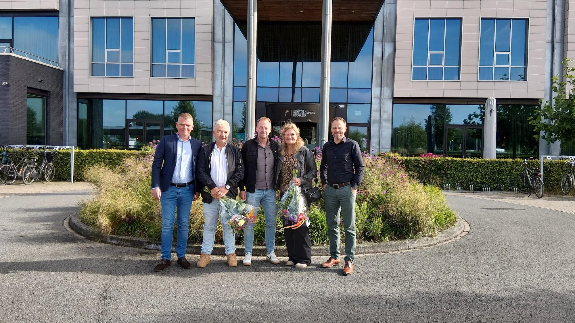 Arnold en Bert - 25 jaar in dienst