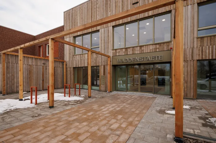 Delfzijl Zonnehuisgroep Waddenstaete ingang