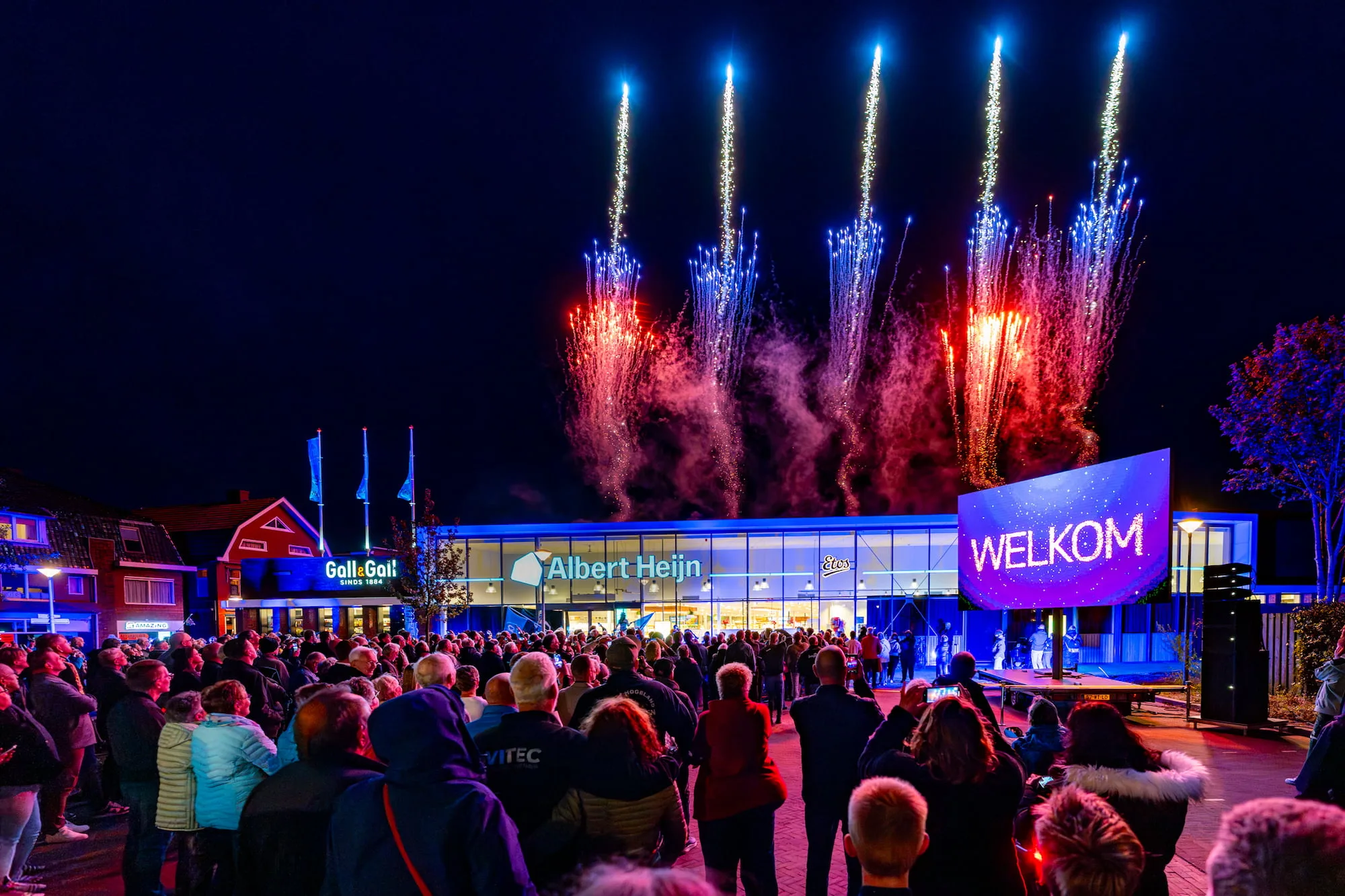 Opening nieuwe Albert Heijn Uithuizen
