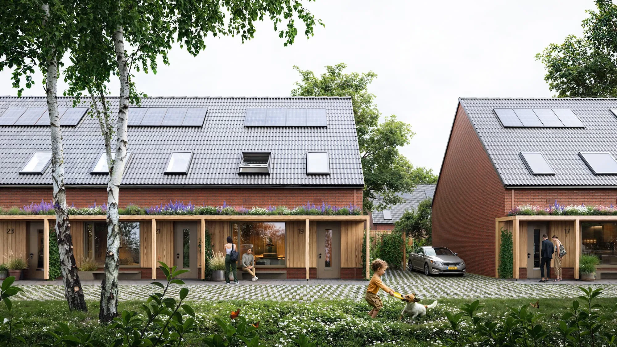 Artist impression omgeving - Garrelsweer