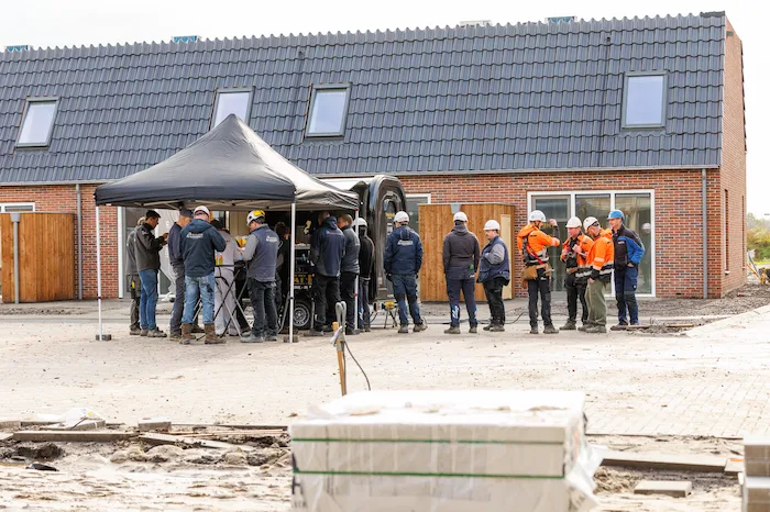 Bouwlunch SEBB in Leeuwarden