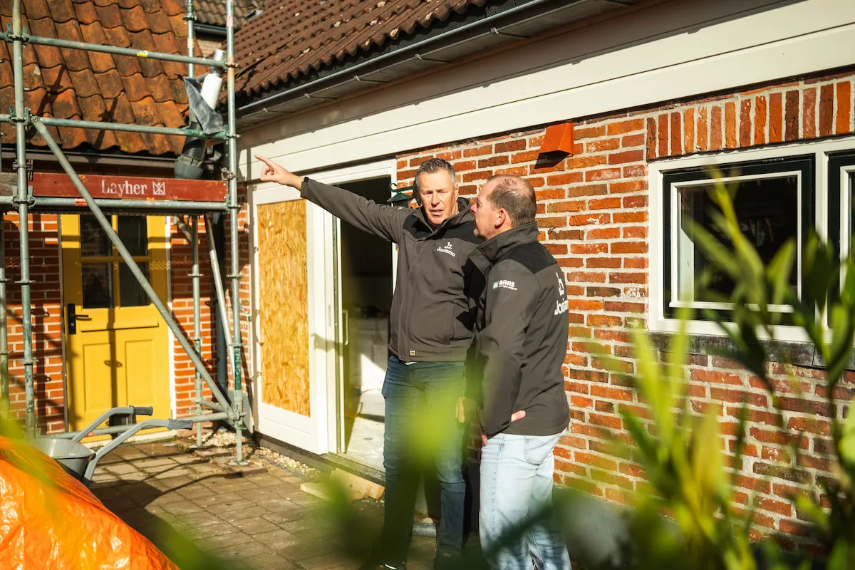 Versterken in Wirdum - Jorritsma Bouw