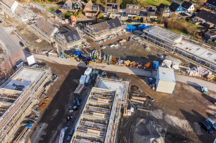 Hoogste punt wijk Menkema in Uithuizen