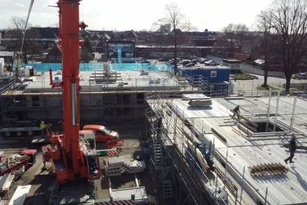 Lemmer Dynhus bouwplaats