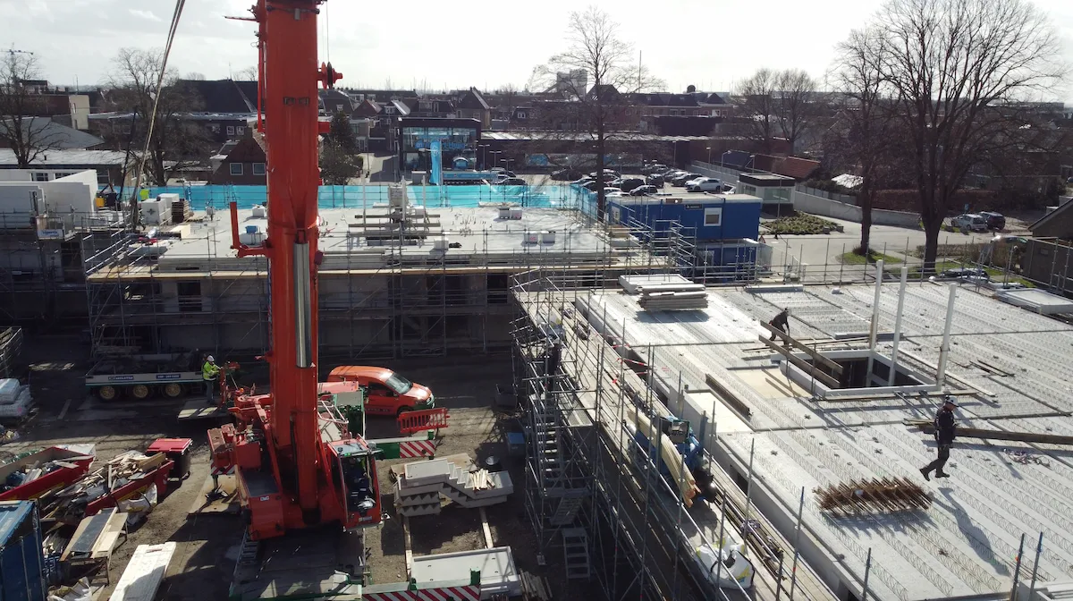 Lemmer Dynhus bouwplaats