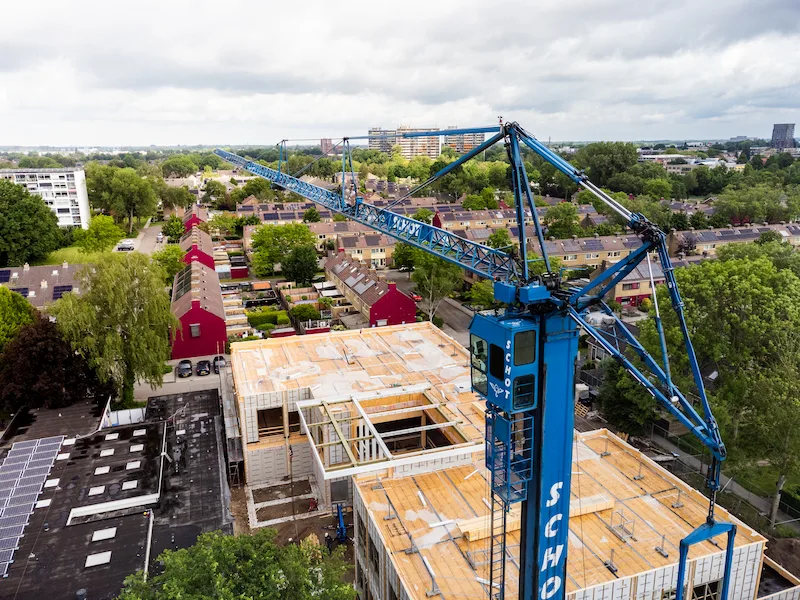 Hoogst punt KC De Vogelwijk Heerenveen