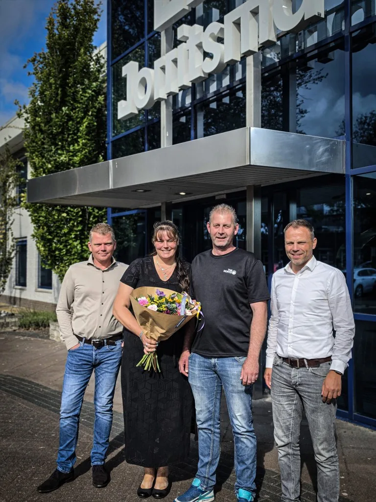Henrie van Putten 25 jaar bij Jorritsma Bouw