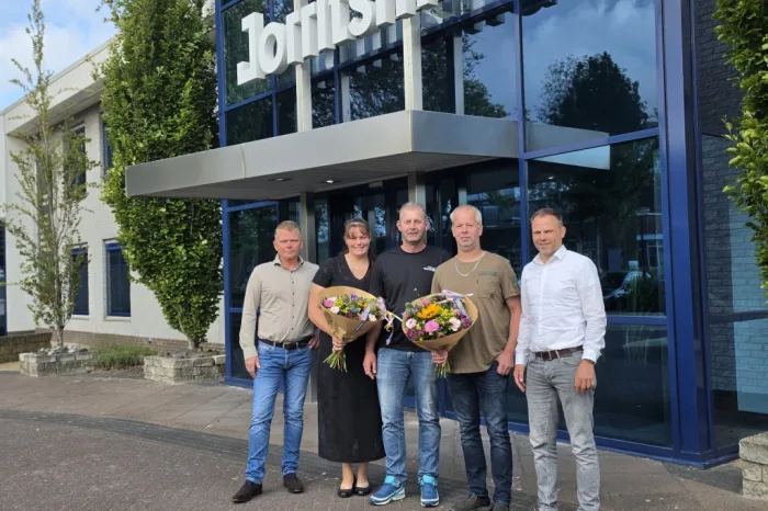 Al 25 jaar in dienst bij Jorritsma Bouw