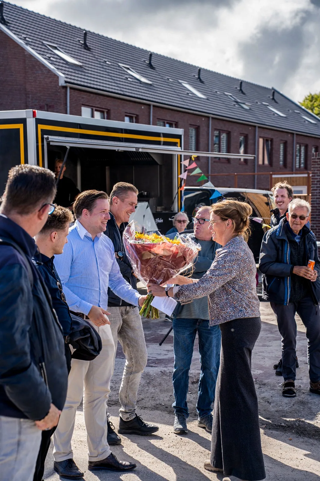 Projectleider Peter Hofman en interim bestuuder Anja Kluiter van Goud Wonen